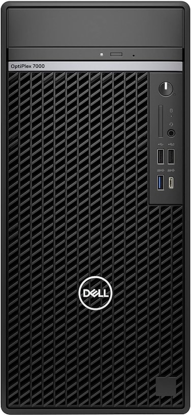 Dell OptiPlex 7000 Desktop Computer - Intel Core i7 12th Gen i7-12700 Dodeca-Core (12 Core) 2.10 GHz - 16 GB RAM DDR5 SDRAM - 512 GB M.2 PCI Express NVMe 3.0 x4 SSD - Tower - Black