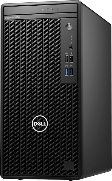 Dell OptiPlex 3000 Desktop Computer - Intel Core i5 12th Gen i5-12500 Hexa-Core (6 Core) 3 GHz - 16 GB RAM DDR4 SDRAM - 512 GB M.2 PCI Express NVMe 3.0 x4 SSD - Tower - Black