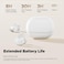 SOUNDPEATS POP Clip Open Ear Earbuds, Bluetooth 5.4 Clip-On Headphones, Lightweight Comfort, AI Call Noise Cancellation with Dual Connection, Immersive Audio Wireless Earbuds, 30H, IPX5, App Control