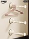 3Pcs Wall Mounted Clothes Drying Rack,Portable Collapsible Rack,Retractable Laundry Rack,with Reusable Suction Cups,Waterproof and Sunscreen&iuml;&frac14;&OElig;Strong Load Bearing,for Balcony,Camping,Hotel,Indoor and Outdoor Use