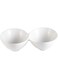 Verona 2 Oval Connected Dish - White