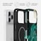 جراب Burga iPhone 17 Pro Max Emerald Pool Premium متوافق مع غلاف صلب مزدوج الطبقات هجين + حماية من السيليكون - غطاء محمول مقاوم للخدش والصدمات
