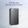 Super General 436L Net Capacity Side By Side Double-Door Refrigerator SGR-710SBS-SS