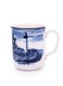 Lighthouse Blue 370ml Ceramic Mug