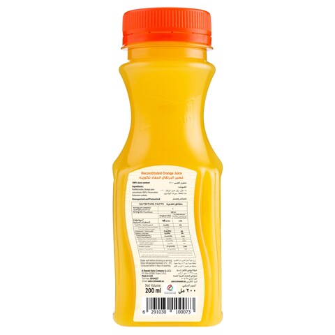 Buy Al Rawabi Orange Juice, 200ml Online Carrefour UAE