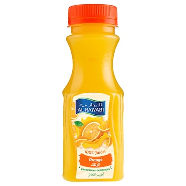 Al Rawabi Orange Juice, 200ml