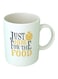 Print Printed Ceramic Coffee Mug White/Black/Yellow