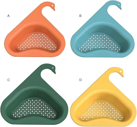 Kitchen Sink Drain Basket Storage Drainer Holder Strainer Rack Vegetable Food Garbage Draining Shelf Organization 1 PCS