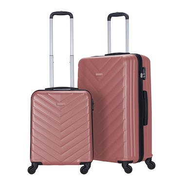 STARGOLD Luggage Set of 2, ABS Hard Shell Suitcase With Expandable Zipper, 360&deg; Spinner Wheels, Number Lock, Lightweight Trolley Travel Bag 20/24 Inch