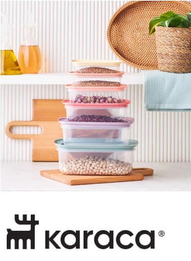 KARACA VICKS 6-PIECE STORAGE CASE