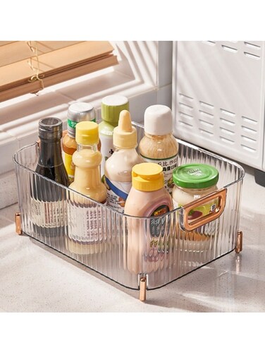 Pack Large Home Storage and Organizers Basket Bin with Handle for Craft, Sewing, Art Supplies Holds Paint Brushes, Office Document Etc Multipurpose Organizer
