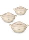 ASIAN CASSEROLE AMBIENT 3 PCS1.6 L 2.5 L 3.5 L