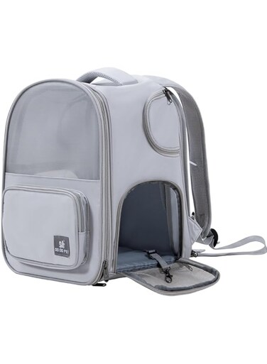 Tazweeq Outdoor Portable Pet Shoulder Bag, Large Capacity Folding Comfortable Airline Check-in Pet Cat Bag, Suitable for Outdoor Travel, Car Transportation, Airplane Transportation