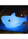 Tazweeq Cute Shark Night Lights, Shark Lights Boys Girls Christmas Gifts Night Lights, Children Teenagers Room Decoration, Silicone Animal Night Lights (Shark)