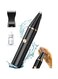 oneisall 2 Speed Cat Clippers, Cordless Small Cat Trimmer, Low Noise for Trimming Dog's Hair Around Paws, Eyes, Ears, Face, Rump-Black