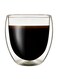 Resistant Double Wall Glass Cup Clear