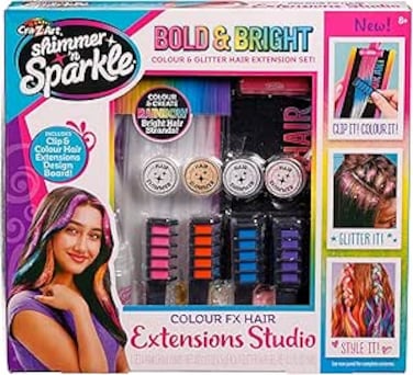 Shimmer N Sparkle Color FX Hair Extension Studio (SNS-65594)