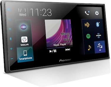 Pioneer DMH-2660NEX Digital Multimedia Receiver, with Apple CarPlay, Android Auto, Amazon Alexa via the Pioneer Vozsis App, Bluetooth and Backup Camera Compatibility, 6.8&rdquo; Capacitive Touchscreen