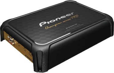 Pioneer GM‑DC971 Class D Mono Car Audio Amplifier &ndash; 500W RMS (1 &Omega;) / 1200W RMS (1 &Omega;) / 2400W Peak