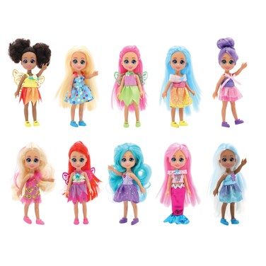 Dreameez 10pk Mini 
Fantasy Dolls