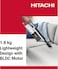Hitachi Stick Vacuum cleaner  WHITE 250W PV-X90NPWH White