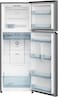Hitachi Double Door Refrigerator, 550L Gross / 409L Net, Top Mount, Dual Sense Surround Cooling, Triple Power Filter, Selectable Zone, Inverter, Tempered Glass Shelves, Silver - HRTN6443SXAE