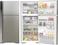 Hitachi Top Mount Refrigerator 760L Gross / 550L Net, Double Door, Dual Fan Cooling, Inverter Compressor, Touch Screen Control, Silver &ndash; RV760PUK7K4BSL
