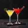 Ocean Duchess Cocktail Glass 210 ml (7.4 oz) - Classic Martini, Stemmed, Clear Glass, 6 pcs Set, 503C07