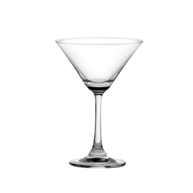 Ocean Duchess Cocktail Glass 210 ml (7.4 oz) - Classic Martini, Stemmed, Clear Glass, 6 pcs Set, 503C07