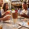 Ocean Glass Premium Milkshake and Ice Cream Sundae Glass, P00415 - Pack of 6   19 cm Tall Fountain Glass for Smoothies, Milkshakes, and Desserts   Elegant Paneled Footed Dessert Glass by Ocean