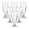 Ocean Glass Premium Milkshake and Ice Cream Sundae Glass, P00415 - Pack of 6   19 cm Tall Fountain Glass for Smoothies, Milkshakes, and Desserts   Elegant Paneled Footed Dessert Glass by Ocean