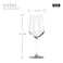 OCEAN VINO RED WINE, SET OF 6, 470 ML, 530R16, Martini Glass, Coupe Glass, Margarita Glass, V-Shaped Glass, Conical Glass