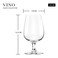 OCEAN VINO WATER GOBLET, SET OF 6, 395 ML, 530G14, Chalice Glass, Stemware Glass, Snifter Glass, Wine Glass