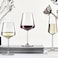 OCEAN Allure Bordeaux Wine Glass - 620ml (Set of 6) - Elegant Stemware for Full-Bodied Red Wines, 032A22