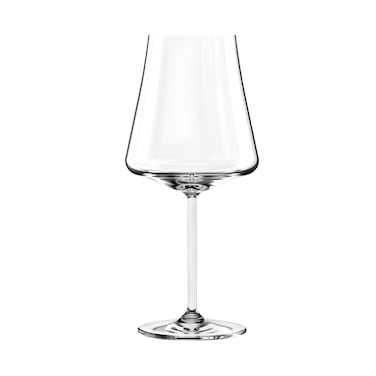 OCEAN Allure Bordeaux Wine Glass - 620ml (Set of 6) - Elegant Stemware for Full-Bodied Red Wines, 032A22
