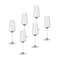 OCEAN Allure Sparkling Wine Glass - 220ml (Set of 6) - Elegant Stemware for Champagne, Prosecco, Cava &amp; Sparkling Cocktails, 032F08