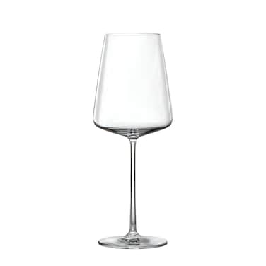 LUCARIS Muse Cabernet Glass Wine - 545 مل (مجموعة من 6) - أدوات جذعية كريستالية فاخرة للنبيذ الأحمر كامل القوام ، LS21CB19