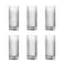 LUCARIS Opulence Kin Highball Glass - 350ml (Set of 6) - Premium Crystal for Water, Juice, Cocktails, Mixed Drinks, LP26HB12