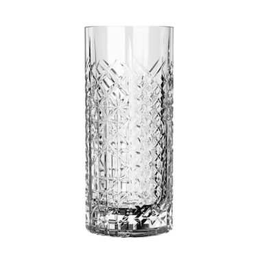 LUCARIS Opulence Kin Highball Glass - 350ml (Set of 6) - Premium Crystal for Water, Juice, Cocktails, Mixed Drinks, LP26HB12