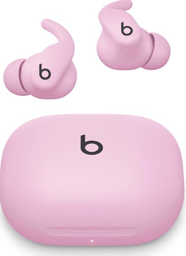 Beats - Powerbeats Fit - Wireless Noise-Cancelling Workout Earbuds with Ultimate Secure Fit, IPX4, Up to 30H of battery life with charging case, Compatible with Apple &amp; Android (Power Pink)