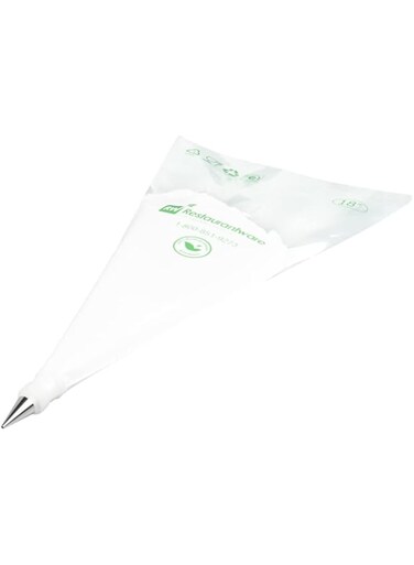 Cake Decorating Icing Tip, Cupcake Piping Tip - #4 Round - Stainless Steel - 1Ct - Restaurantware