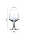 234 ml Creative Home Diamond Shaped High Foot Glass Juice Cup