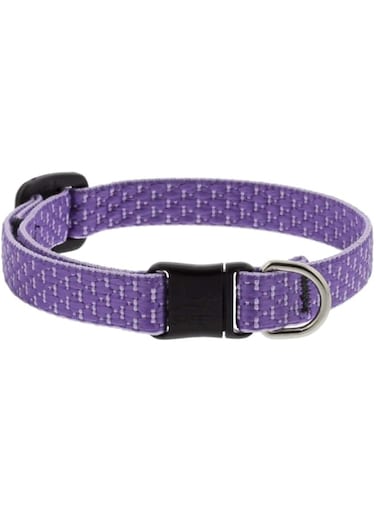 Lupine Pet Eco Cat Collar with Safety Buckle 8-12" &ndash; Lilac