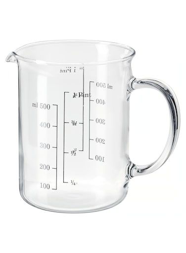 Measuring Jug, Glass, 0.5 L