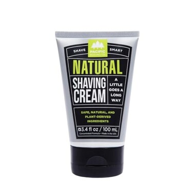 Pacific Shaving Company Natural Shaving Cream, 3.4 Ounce, Pack Of 1