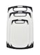 Cutting Board Set White/Black