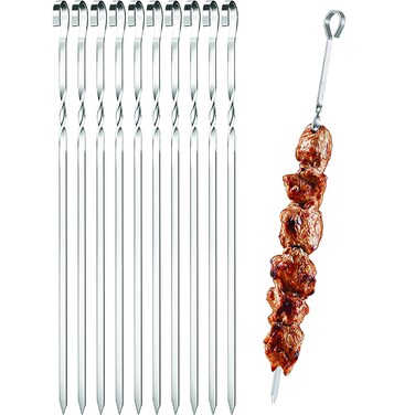 Prestige 10 Pc Barbeque Skewer Set   PR50631