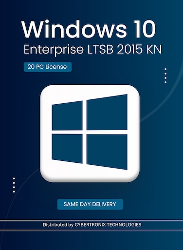 Microsoft Windows 10 Enterprise LTSB 2015 KN   20 PC License   Digital License   SAME DAY DELIVERY