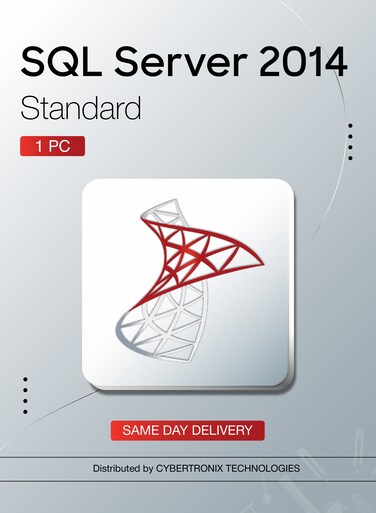 Microsoft SQL Server 2014 Standard 1PC   Digital License   Same-Day Delivery