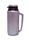 1.0 Liter Stainless Steel Thermo TUFF Hot &amp; Cold Insulated Water Jug Metallic Purple Thermal Carafe Flask for Coffee, Tea, and Daily Hydration